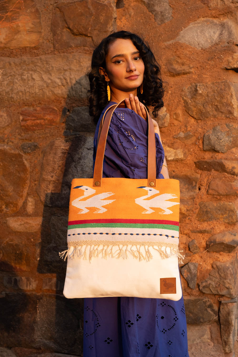 Dubki ~ Yellow Duck Tote Bag
