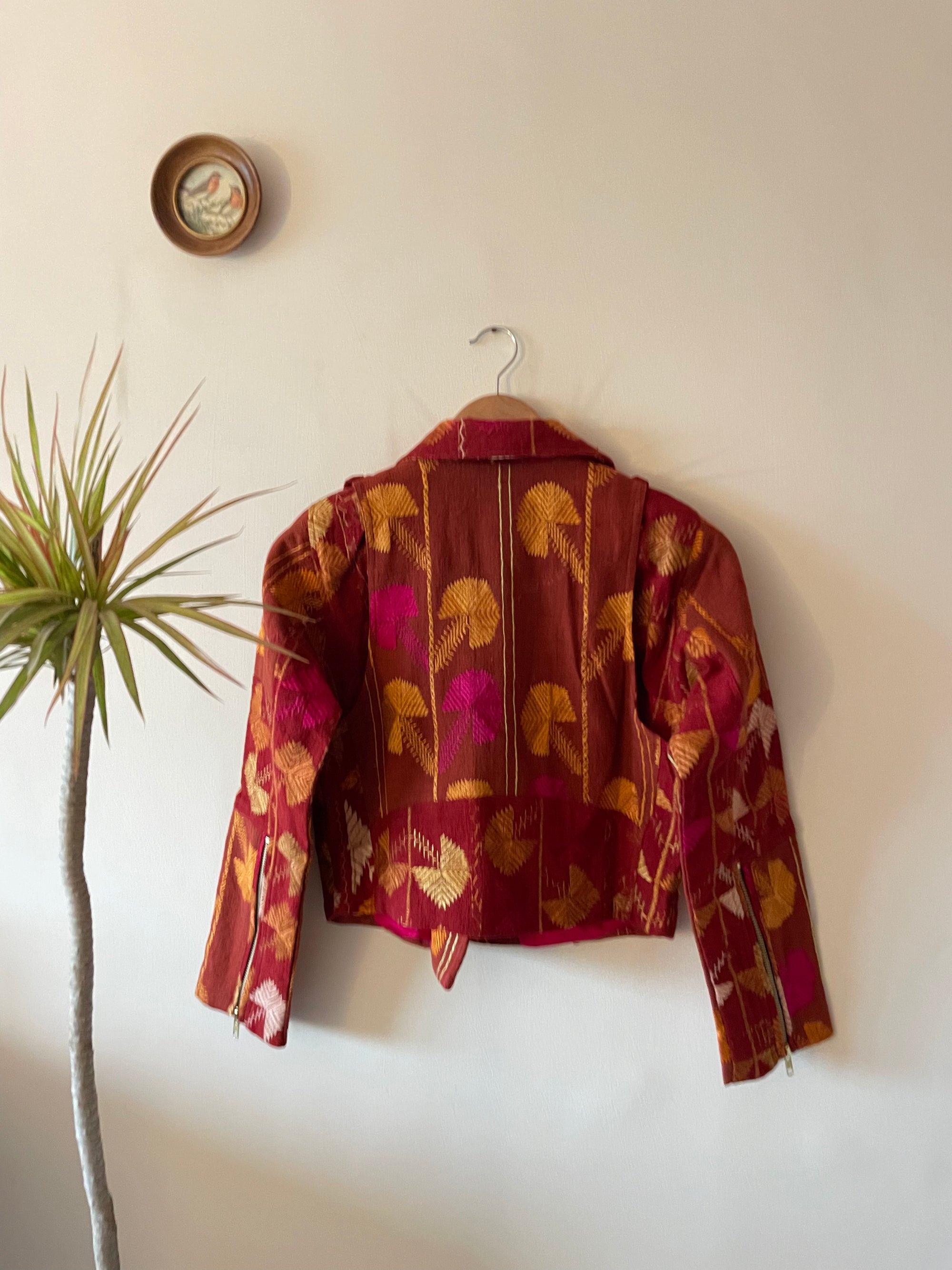 Baaj Phulkari Biker Jacket ~ US4