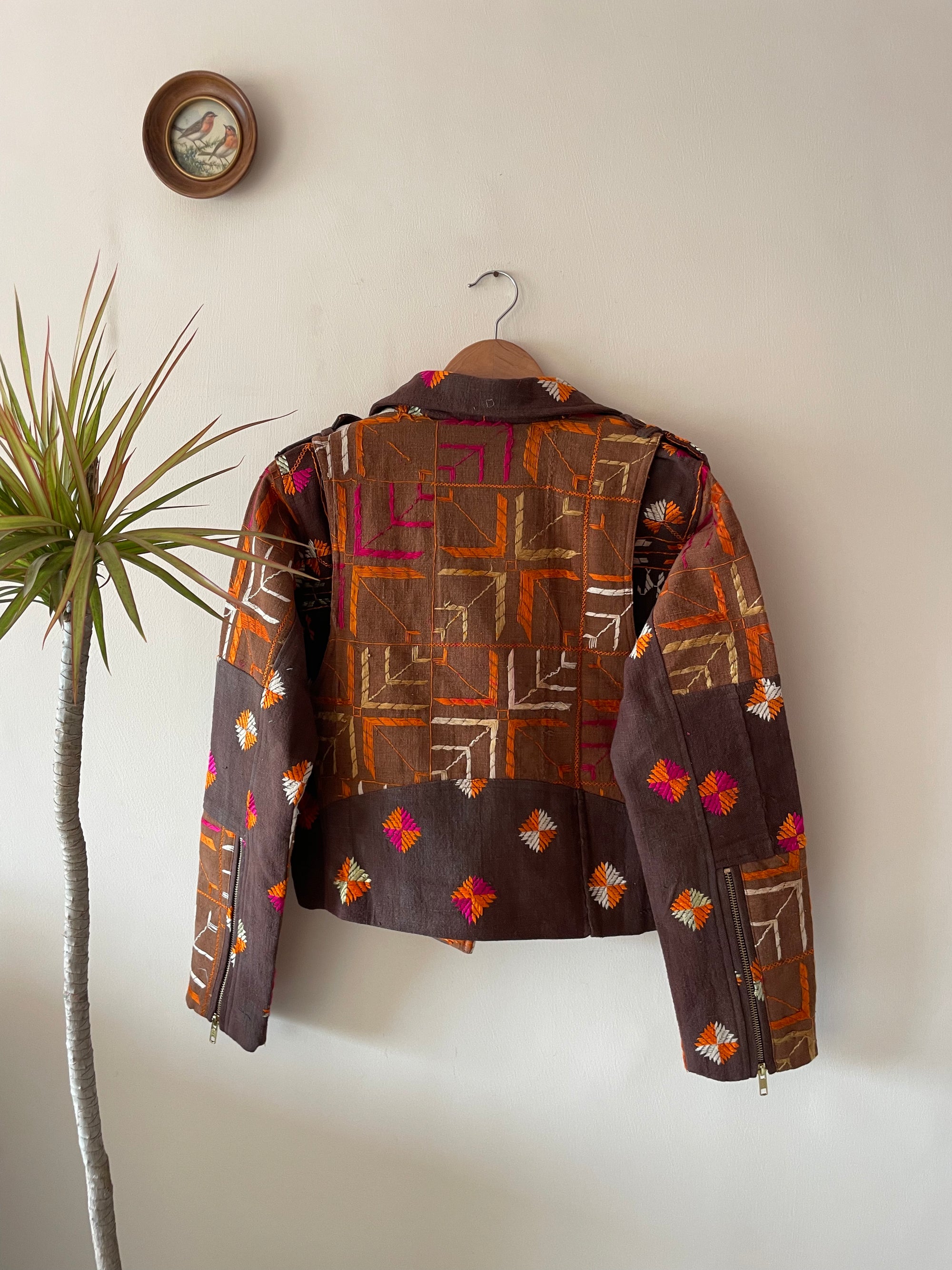 Baaj Phulkari Biker Jacket ~ US10