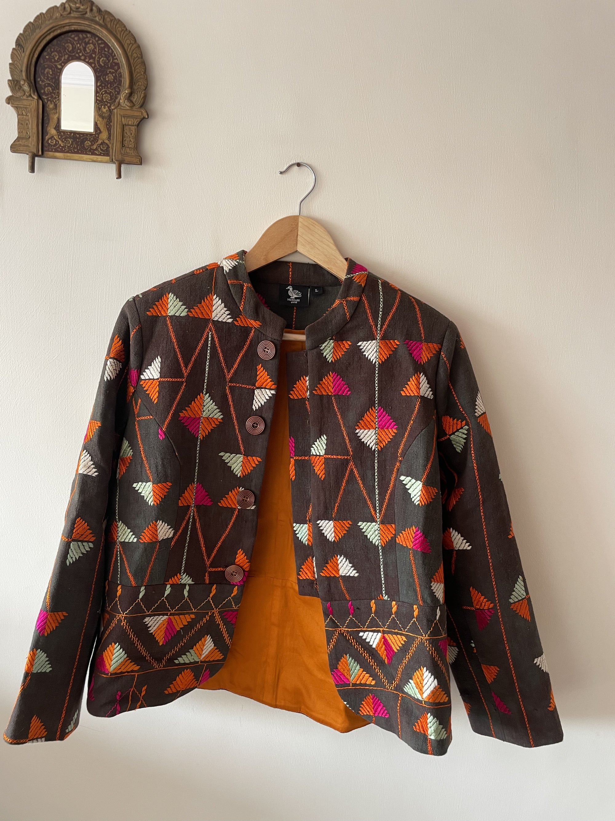 Udaari Phulkari Jacket ~ US14