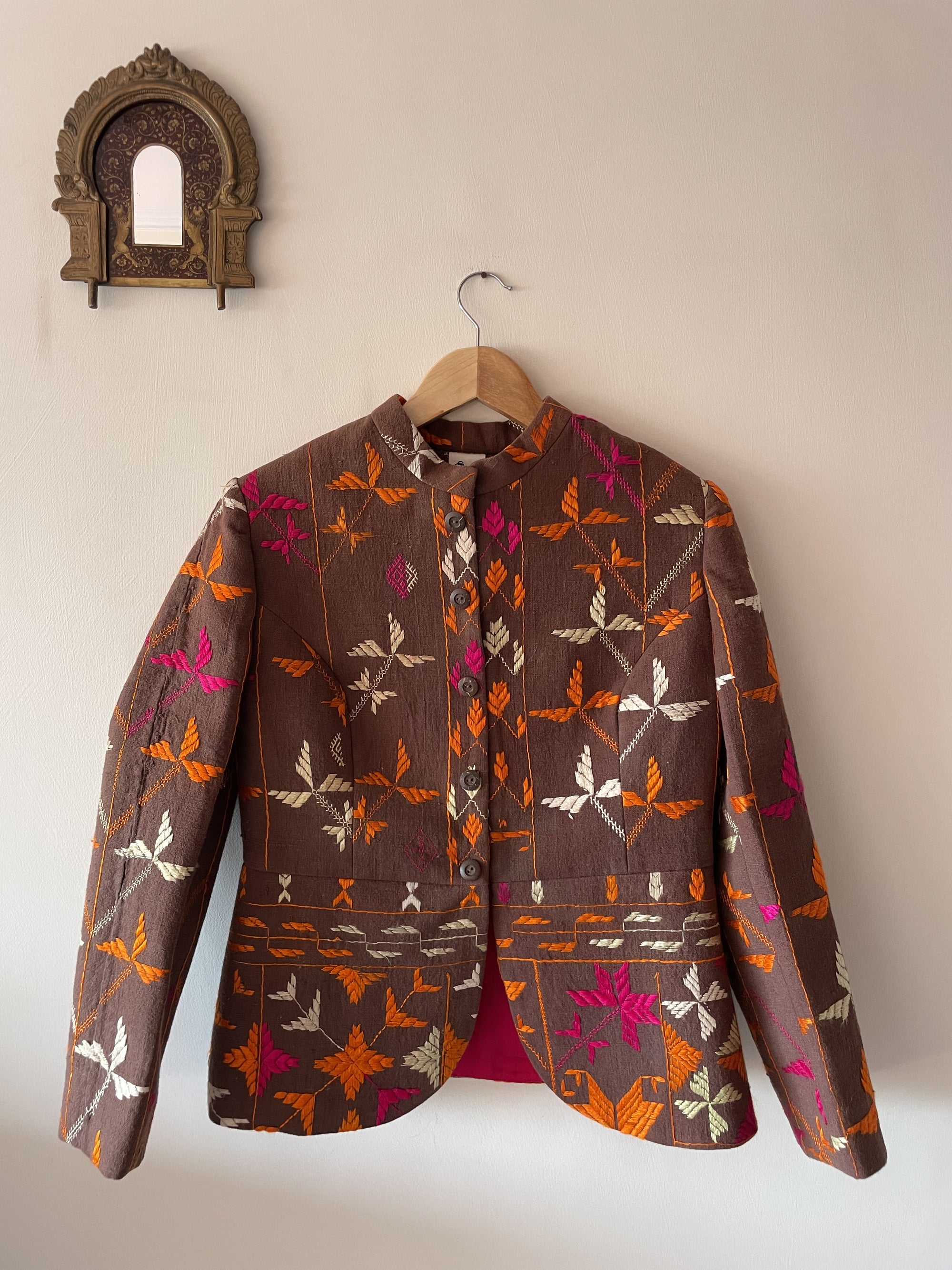Udaari Phulkari Jacket ~ US6