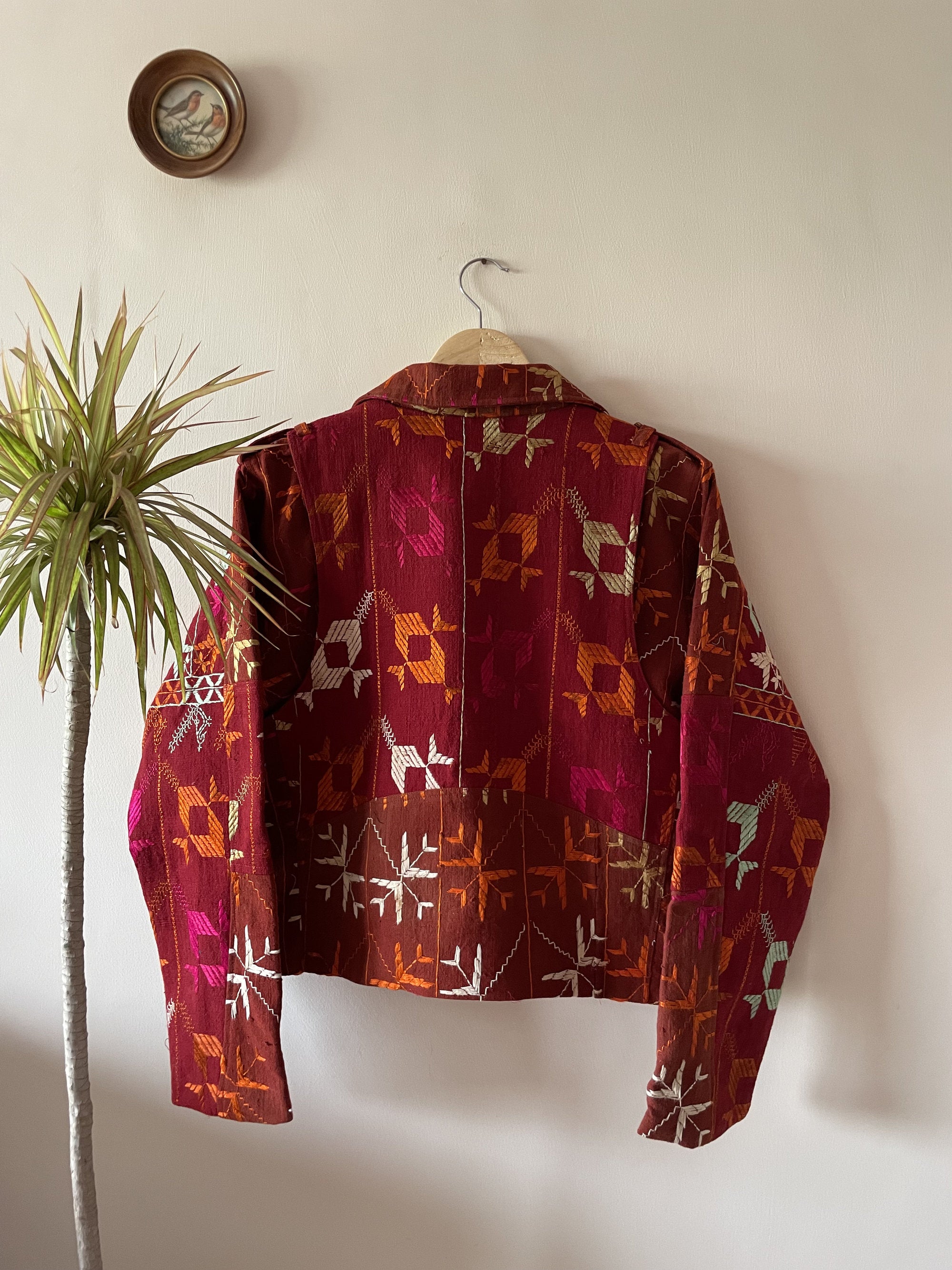 Baaj Phulkari Biker Jacket ~ US8