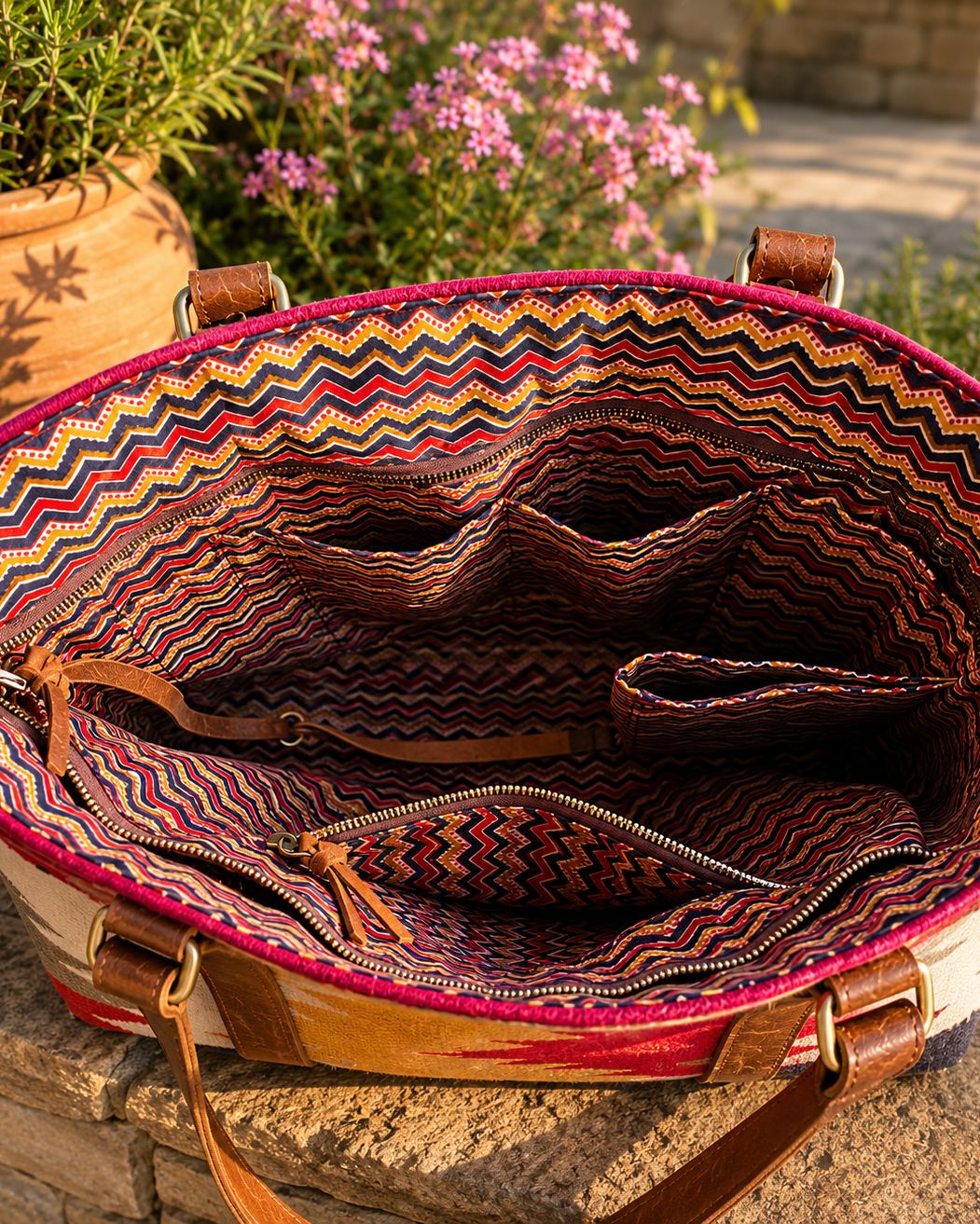 Patola Woollen Weave Tote