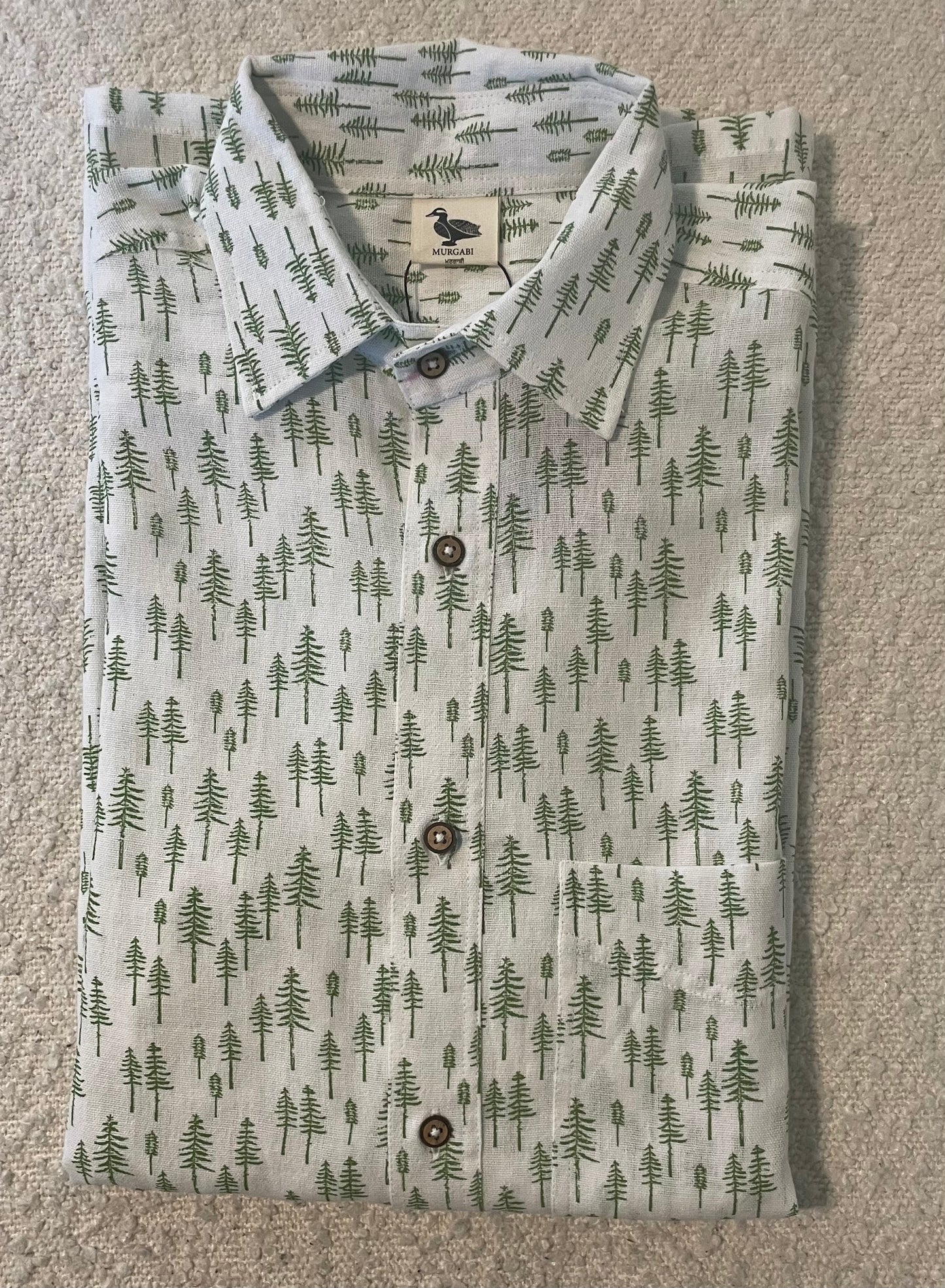 Cotton Bush Shirt Half Sleeve