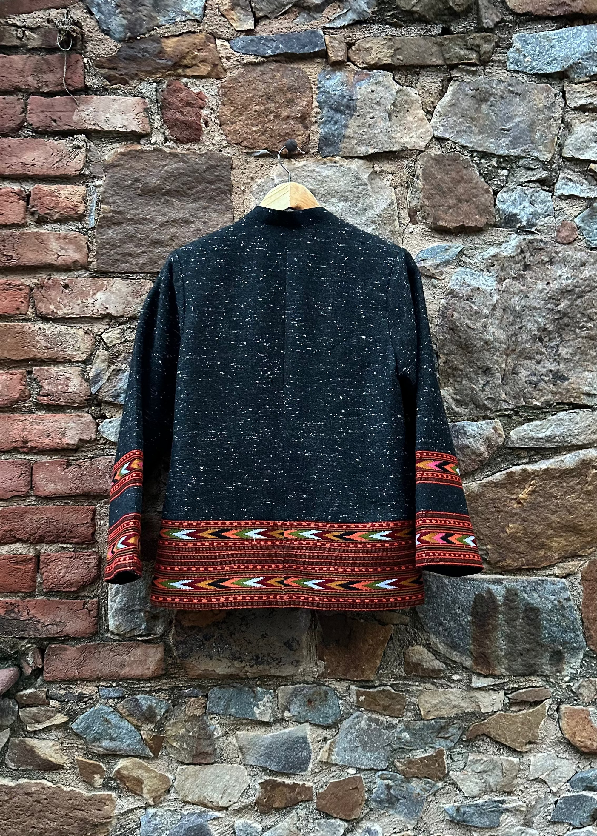 Himalayan Drift Kimono Wool Coat- Men