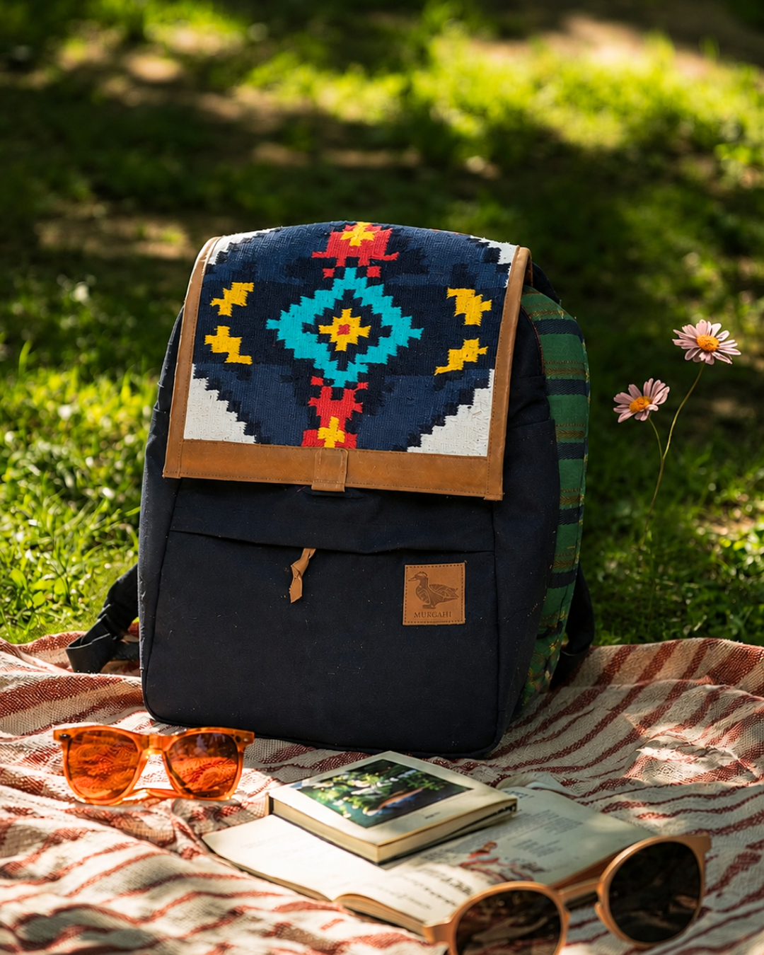 Durrie Laptop Backpack ~  Blue