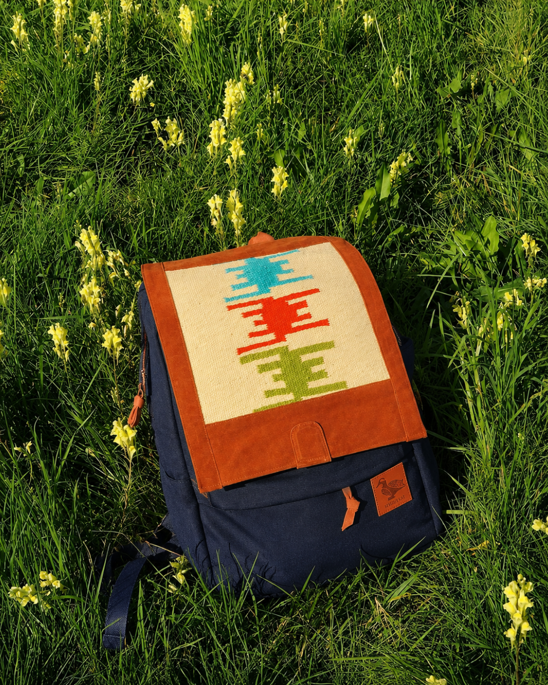 Durrie Laptop Backpack ~  Geometric