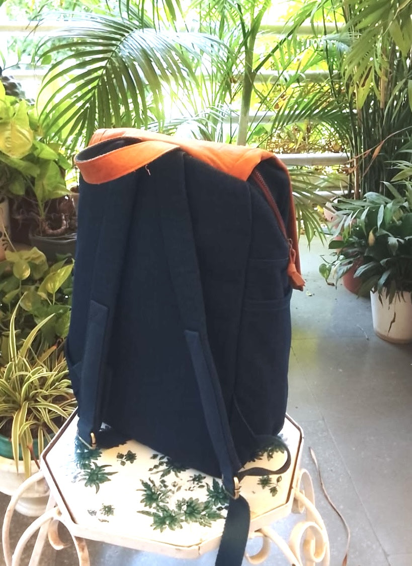 Durrie Laptop Backpack ~  Blue