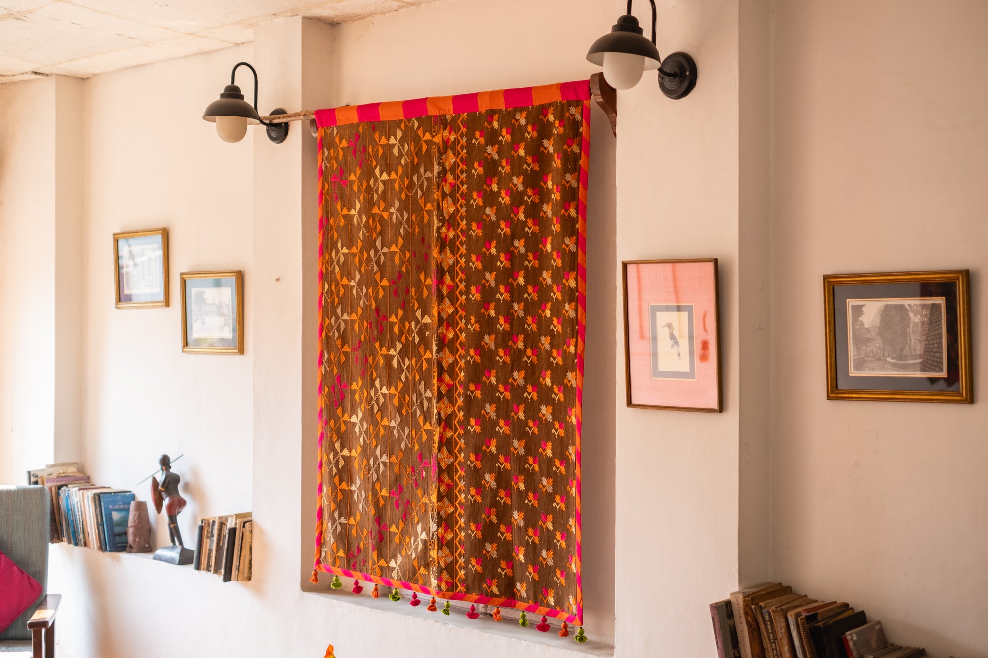 Nazar - A Vintage Phulkari Wall Hanging