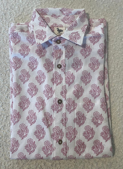 Cotton Bush Shirt Half Sleeve